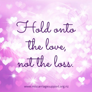 grief - hold onto the love not the loss